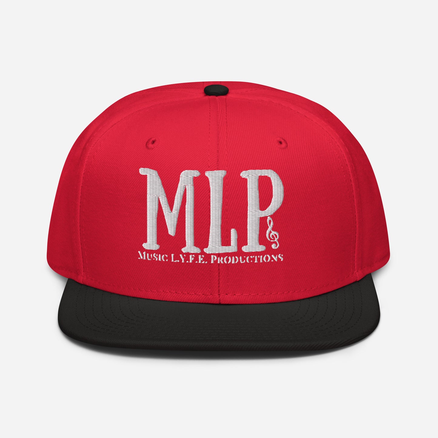 Music L.Y.F.E. Productions White (Snapback)