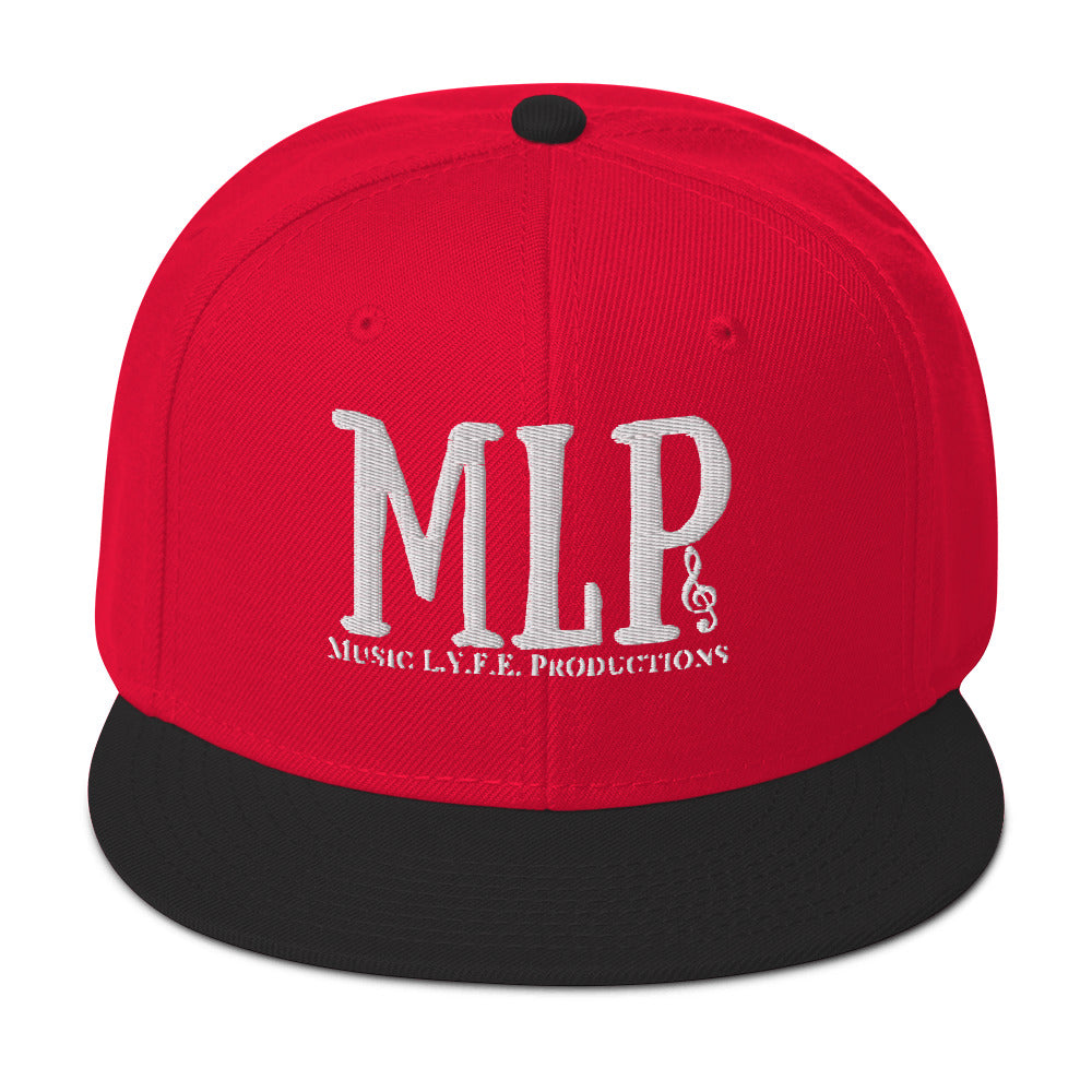 Music L.Y.F.E. Productions White (Snapback)