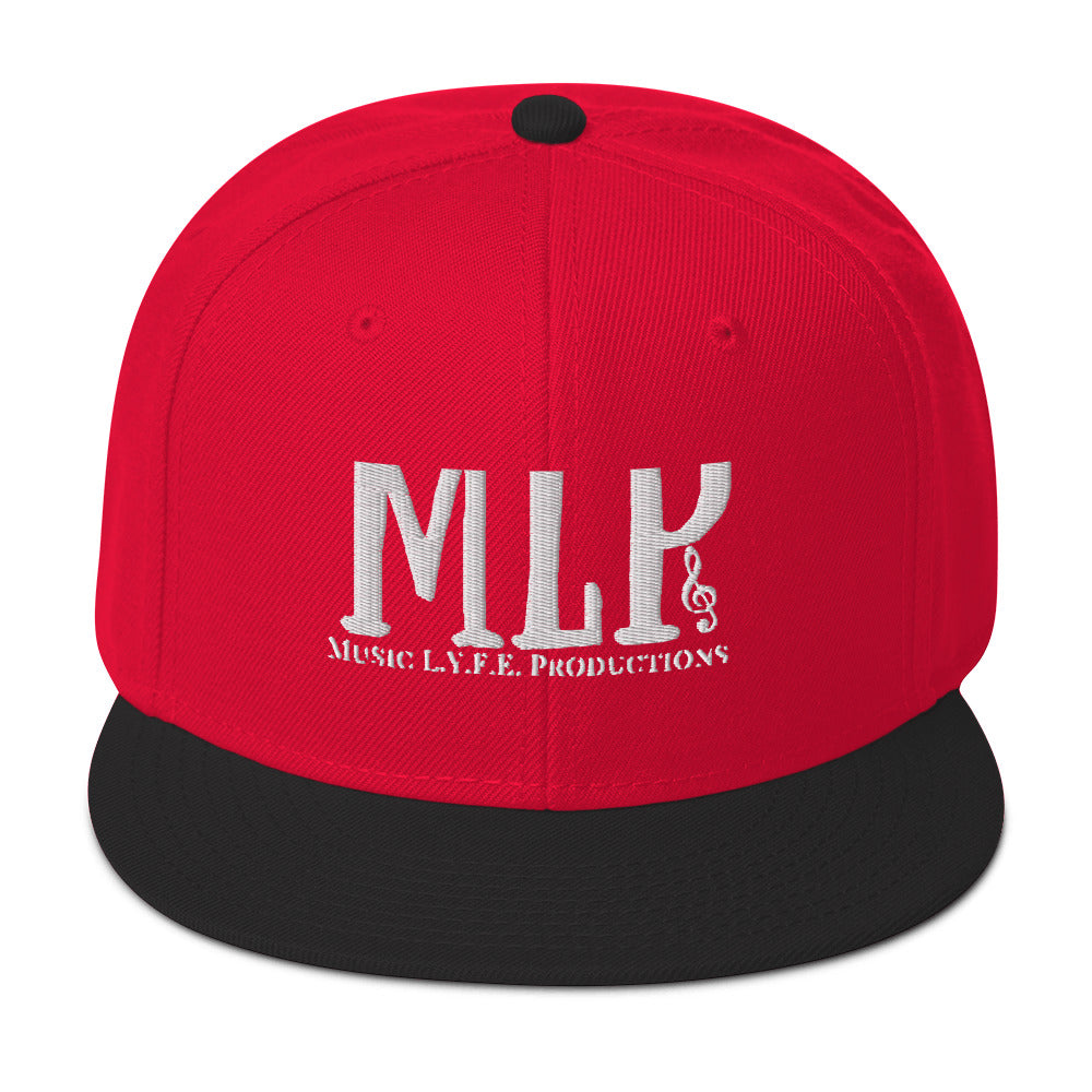 Music L.Y.F.E. Productions White (Snapback)