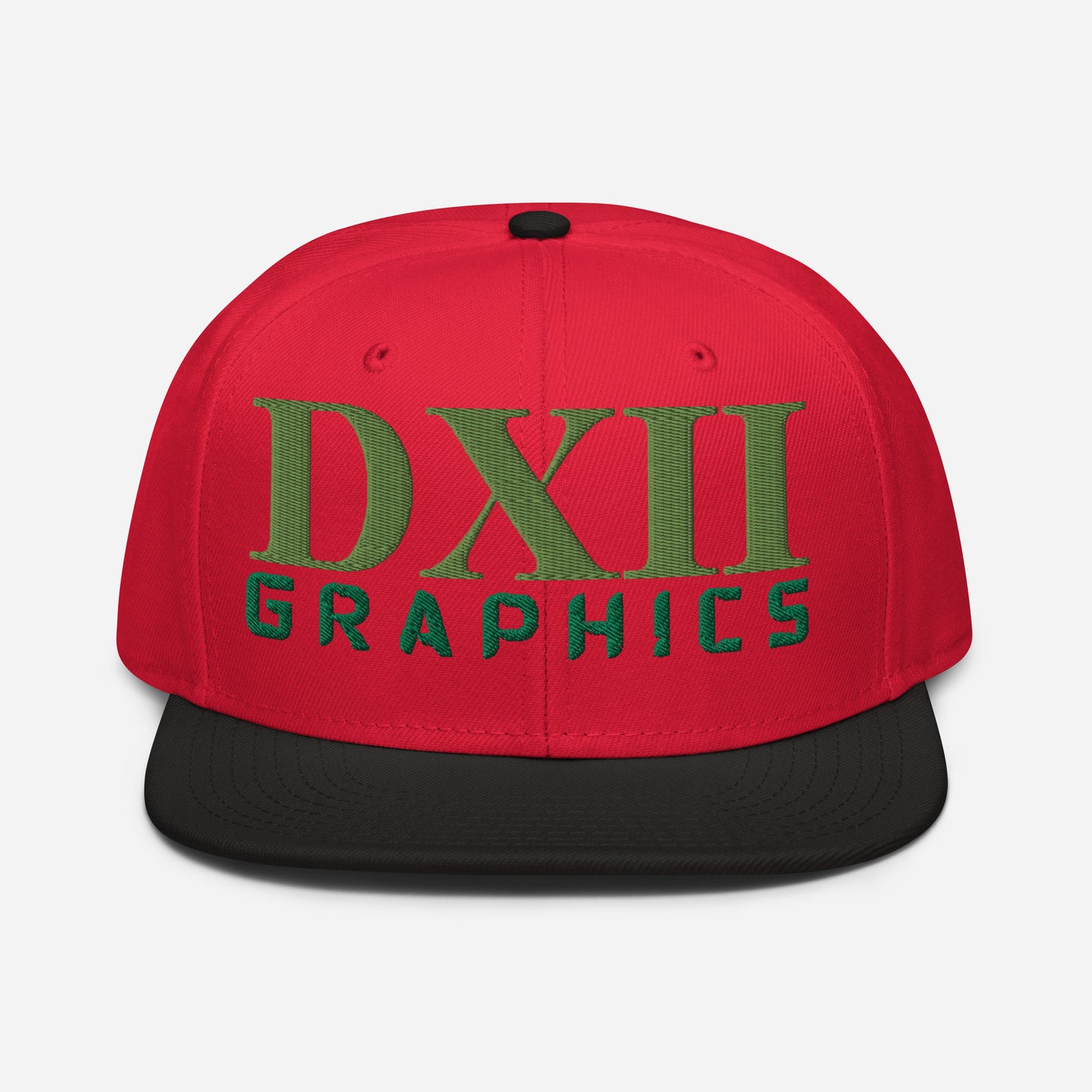 DXII/512 Graphics Kiwi Green/Kelly Green (Snapback)