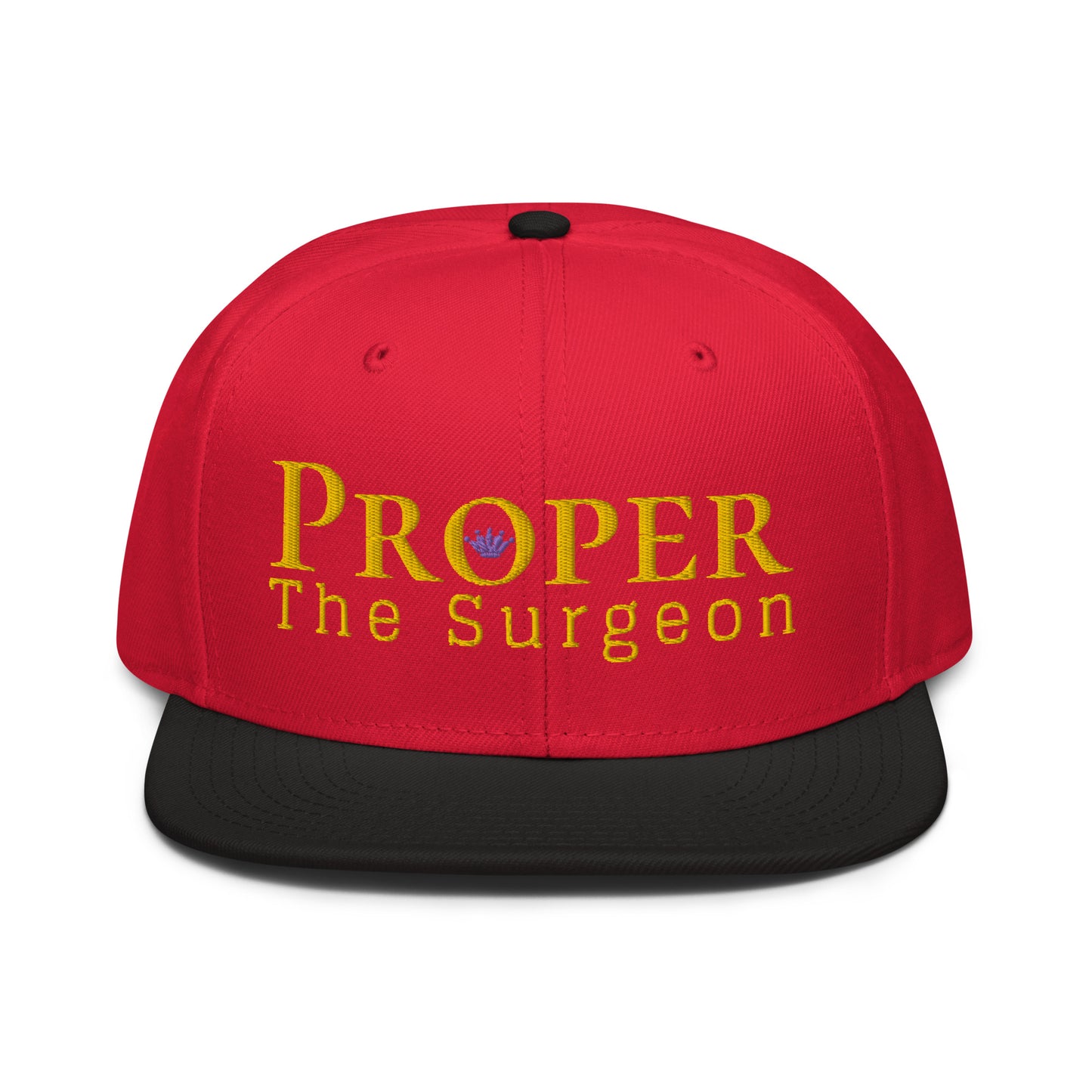 Proper The Surgeon Royal Combo (Gold/Gold/Purple) II Snapback Hat
