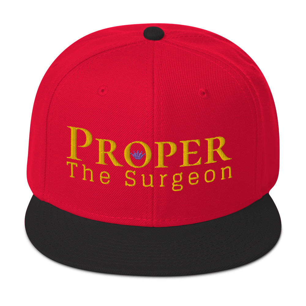 Proper The Surgeon Royal Combo (Gold/Gold/Purple) II Snapback Hat