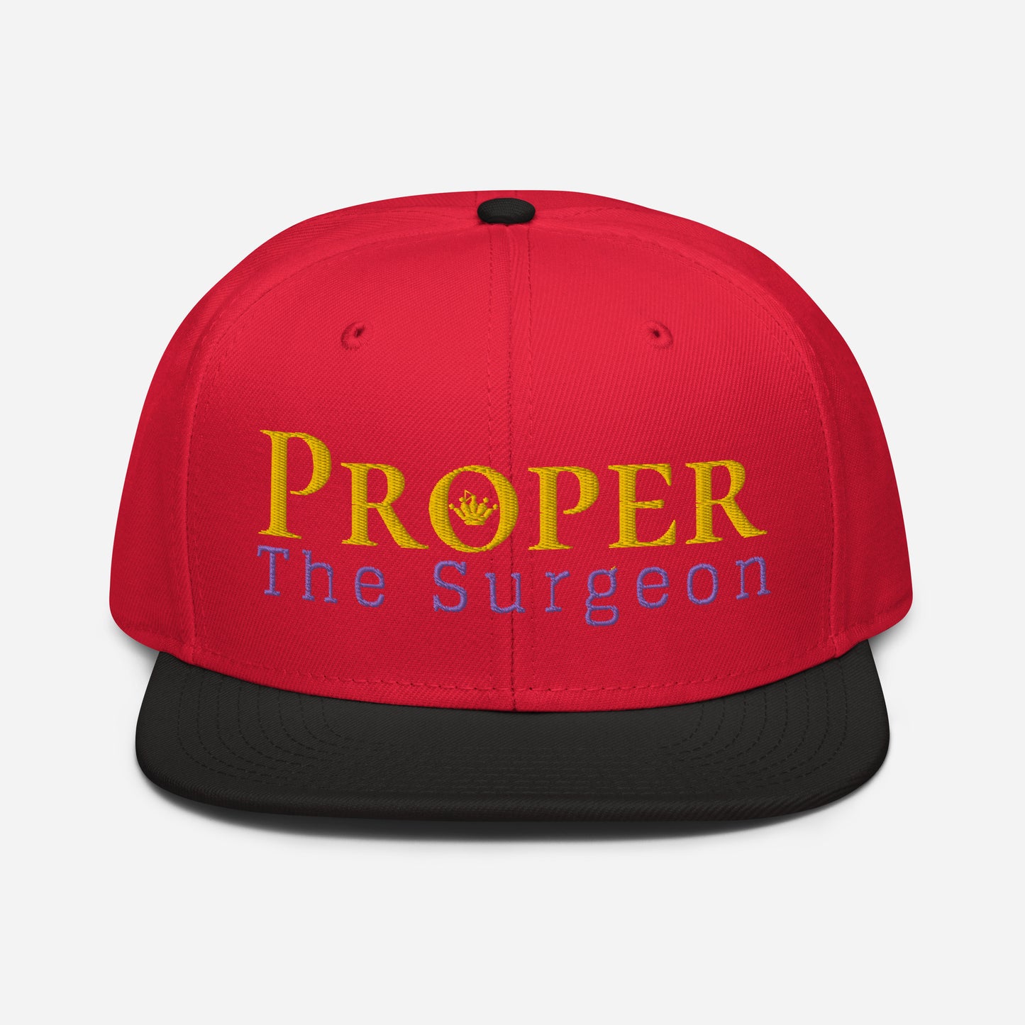 Proper The Surgeon Royal Combo (Gold/Purple/Gold) II Snapback Hat