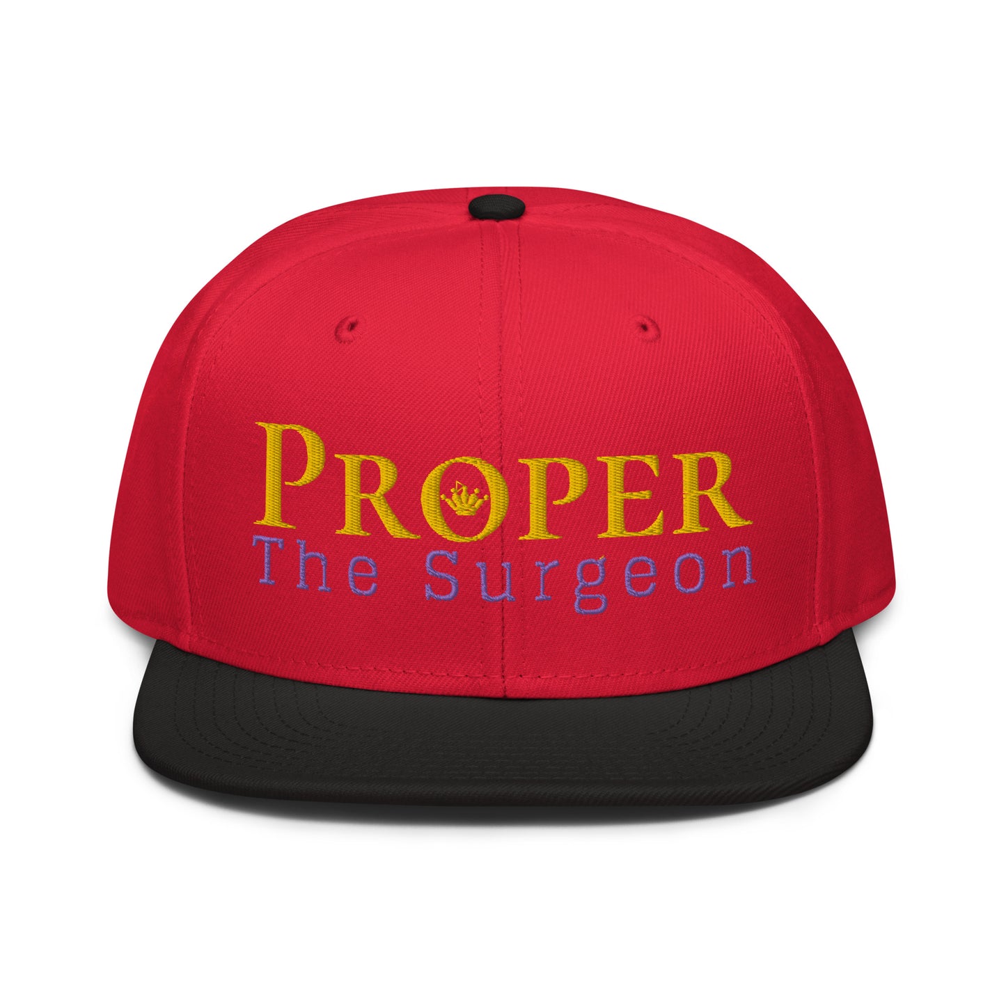 Proper The Surgeon Royal Combo (Gold/Purple/Gold) II Snapback Hat