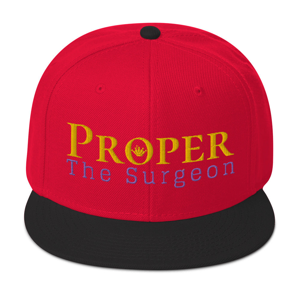 Proper The Surgeon Royal Combo (Gold/Purple/Gold) II Snapback Hat