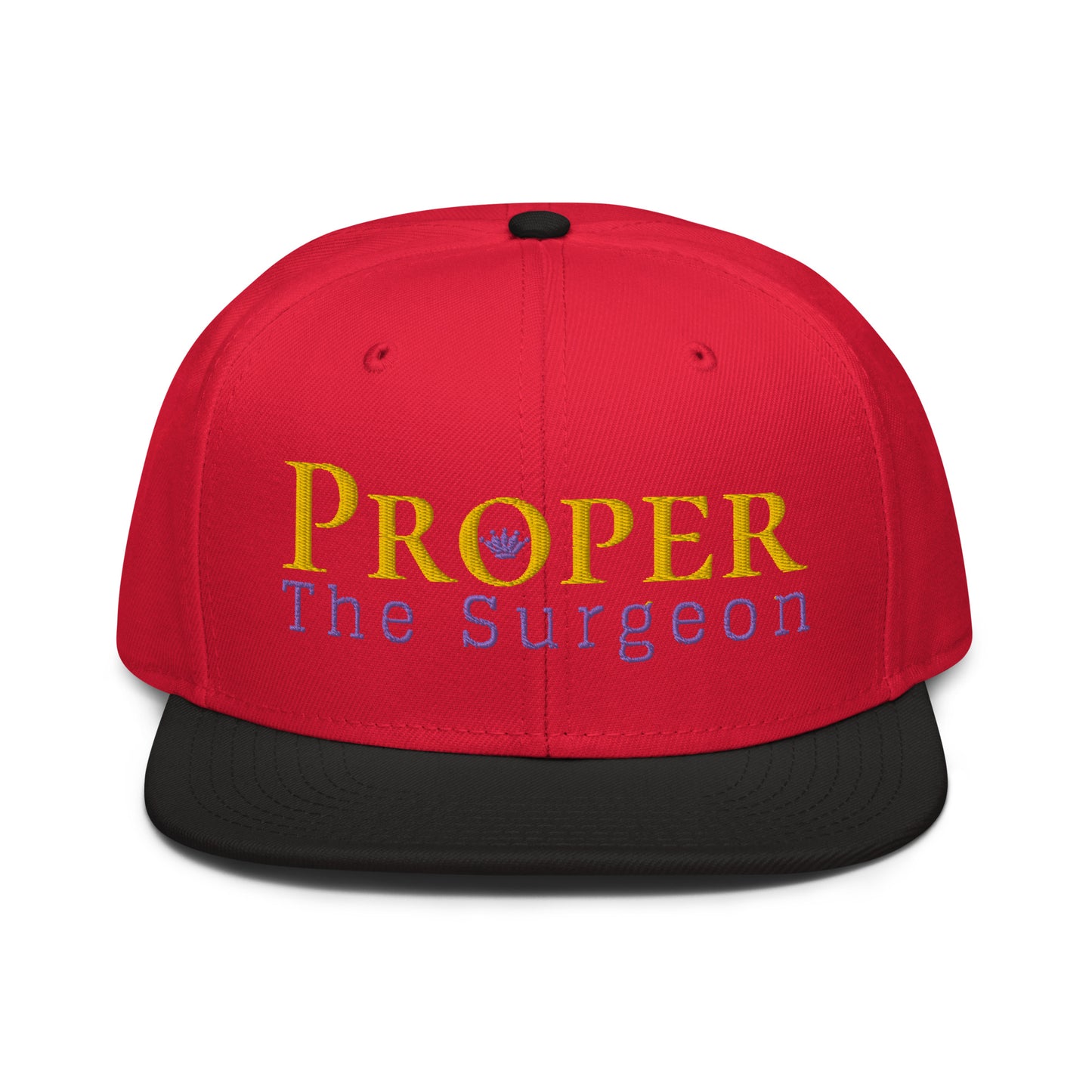 Proper The Surgeon Royal Combo (Gold/Lila/Lila) II Snapback-Kappe