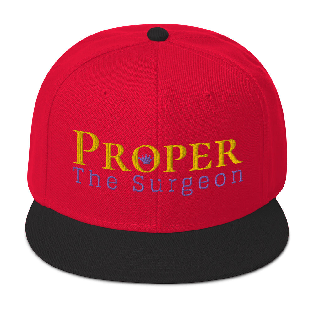 Proper The Surgeon Royal Combo (Gold/Lila/Lila) II Snapback-Kappe