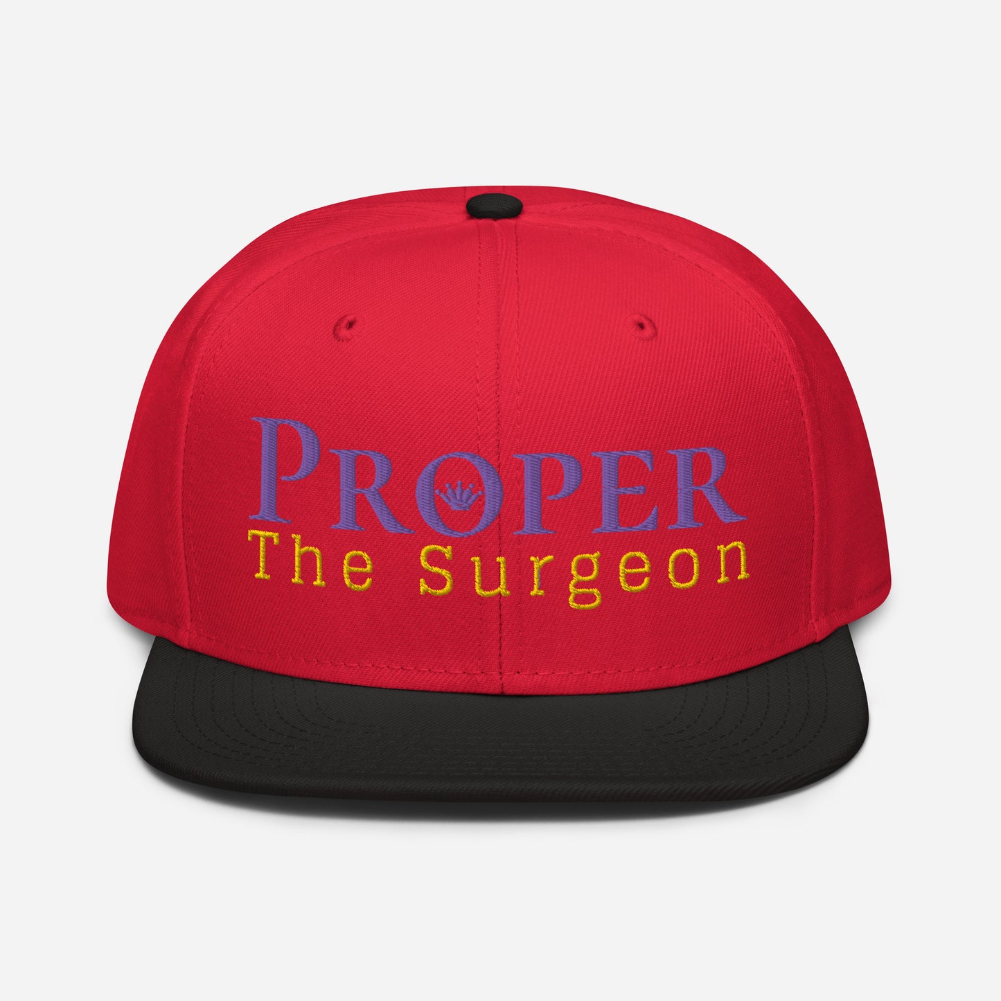 Proper The Surgeon Royal Combo (Purple/Gold/Purple) II Snapback Hat