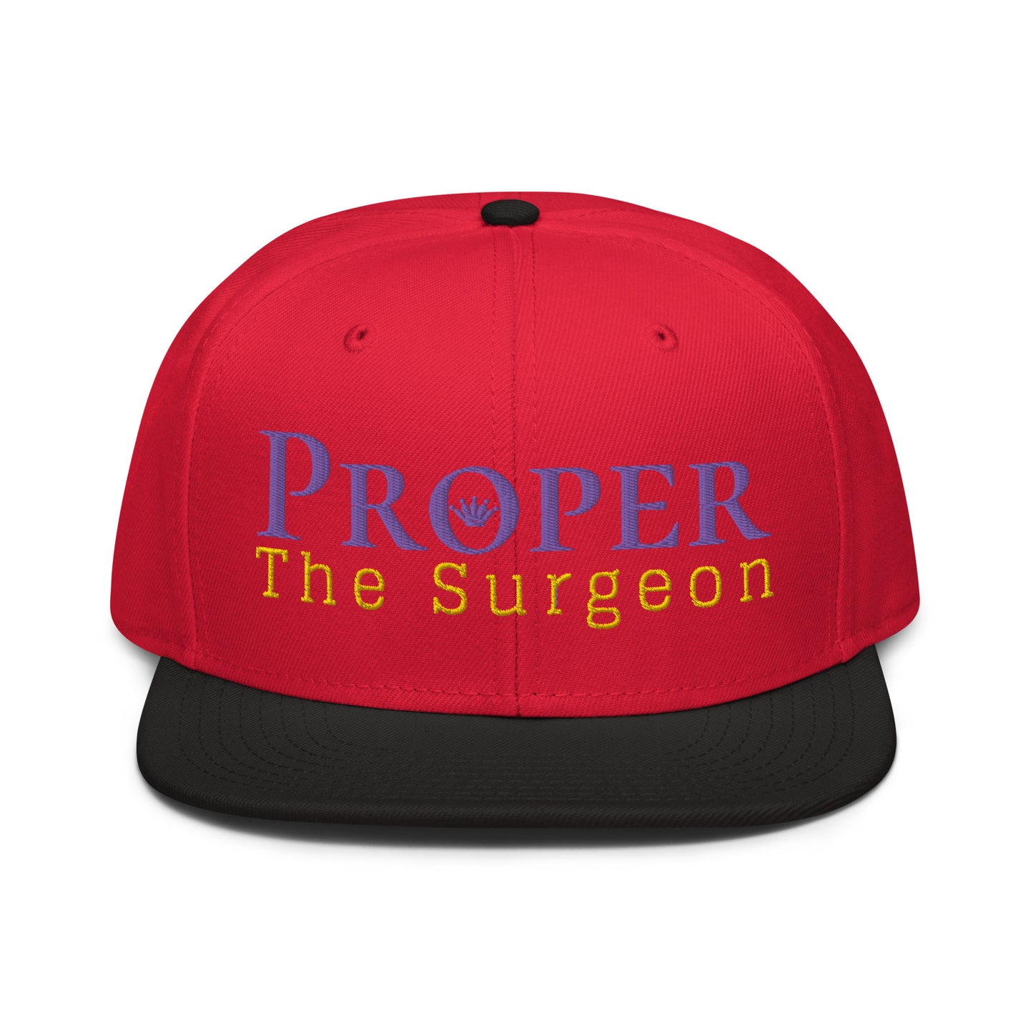 Proper The Surgeon Royal Combo (Purple/Gold/Purple) II Snapback Hat