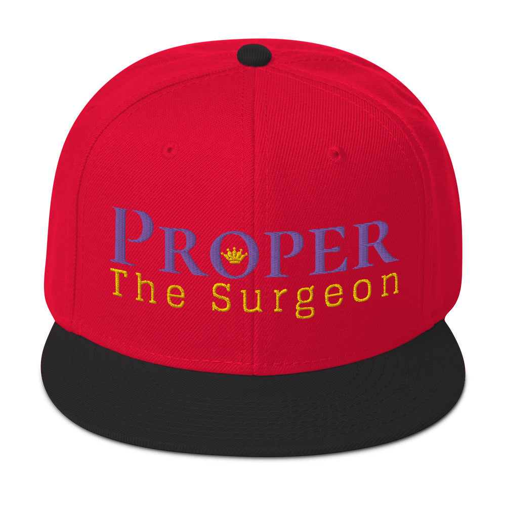Proper The Surgeon Royal Combo (púrpura/oro/oro) II gorra snapback