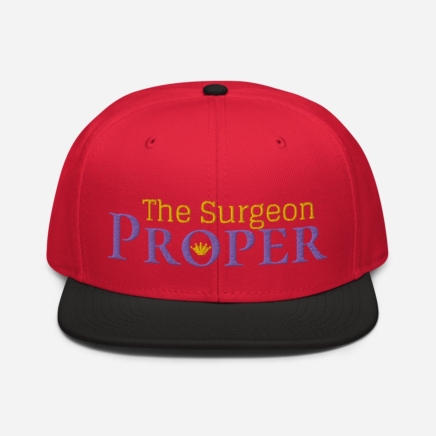 Proper The Surgeon Royal Combo (Purple/Gold/Gold) I Snapback Hat