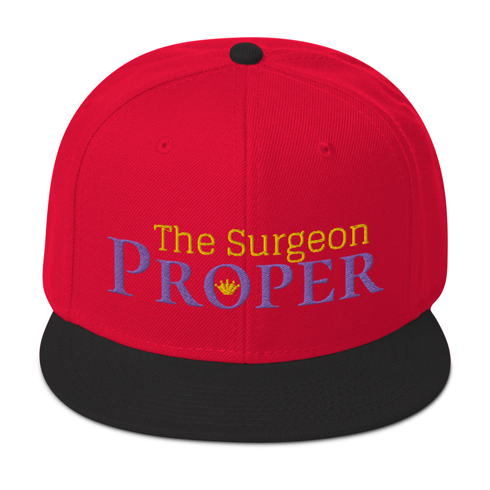 Proper The Surgeon Royal Combo (Purple/Gold/Gold) I Snapback Hat