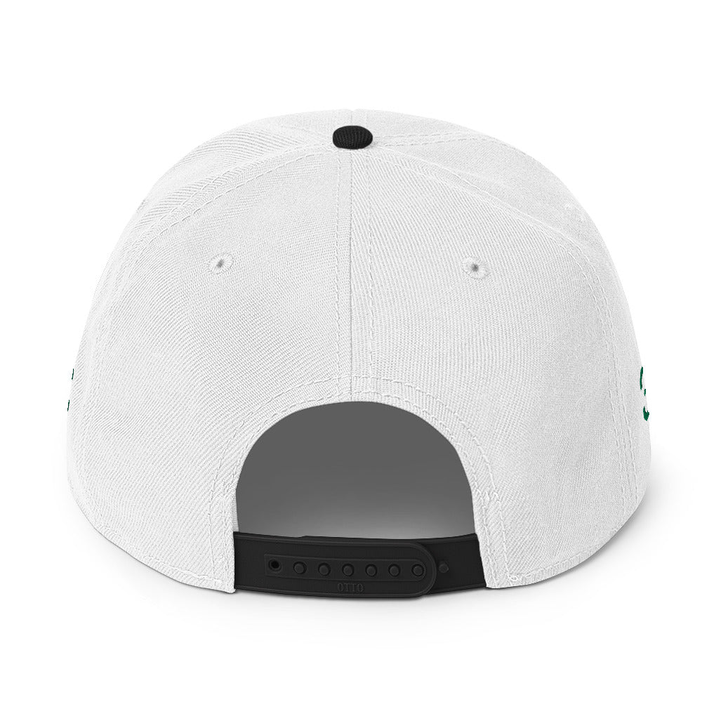 Greensboro ‘White/Kelly Green’ (Snapback)