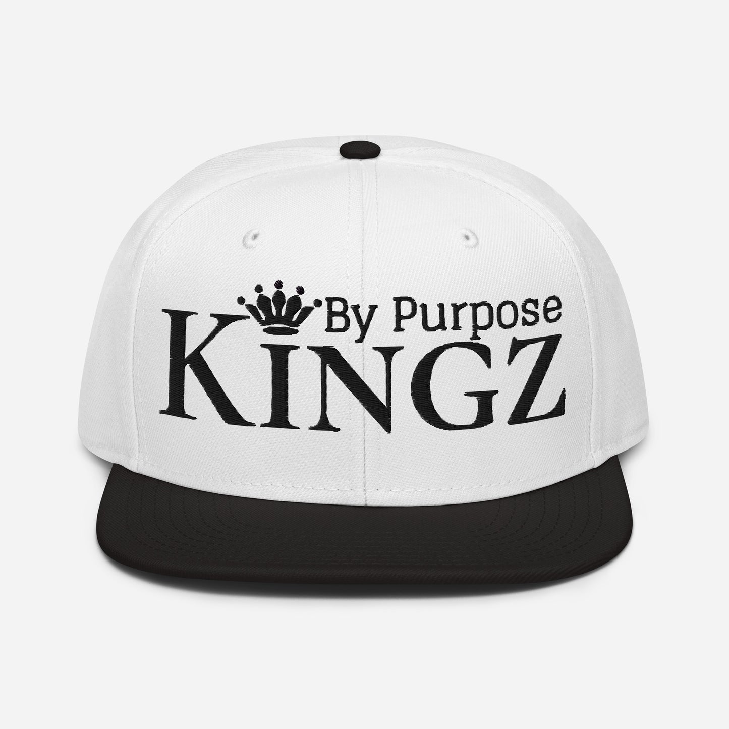Snapback-Kappe „Kingz By Purpose“ in Schwarz