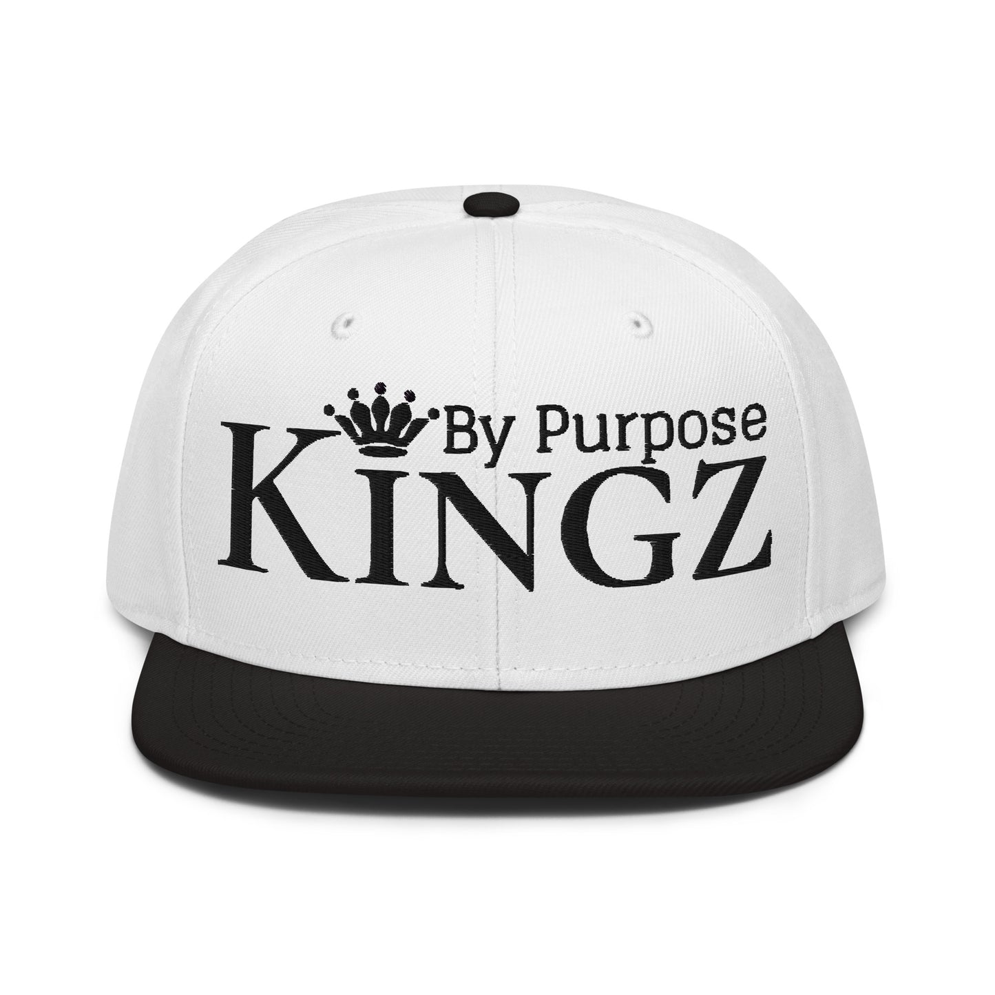 Snapback-Kappe „Kingz By Purpose“ in Schwarz