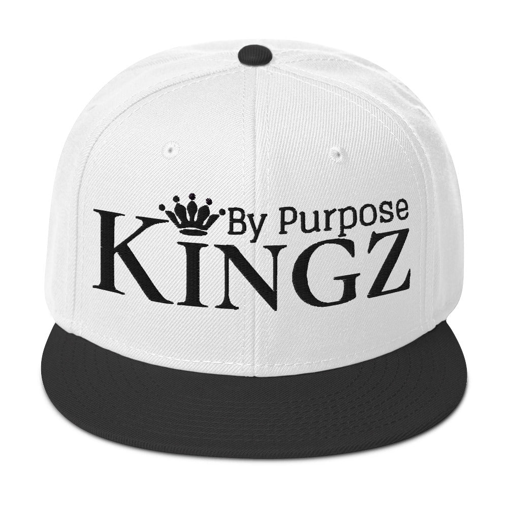 Snapback-Kappe „Kingz By Purpose“ in Schwarz