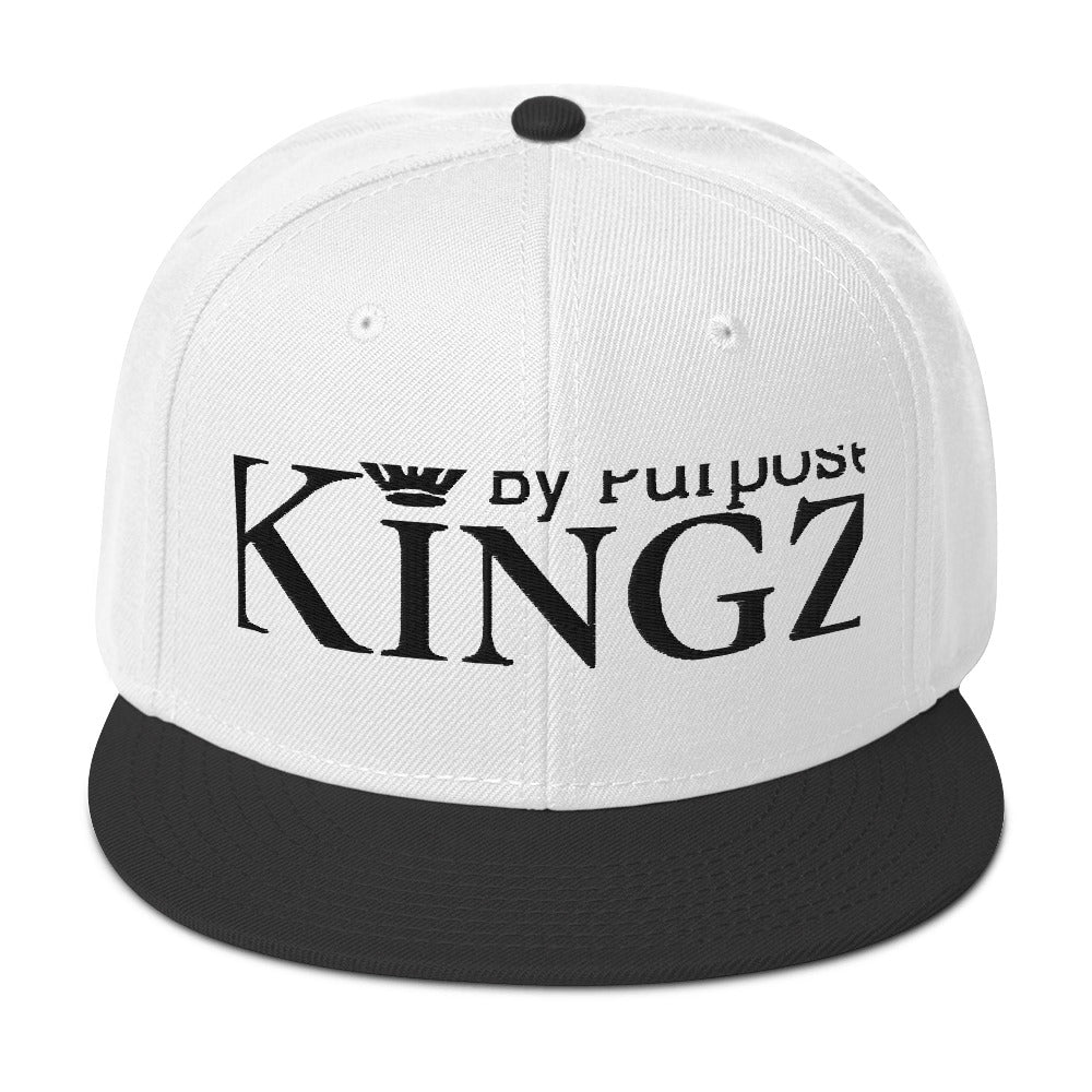 Snapback-Kappe „Kingz By Purpose“ in Schwarz