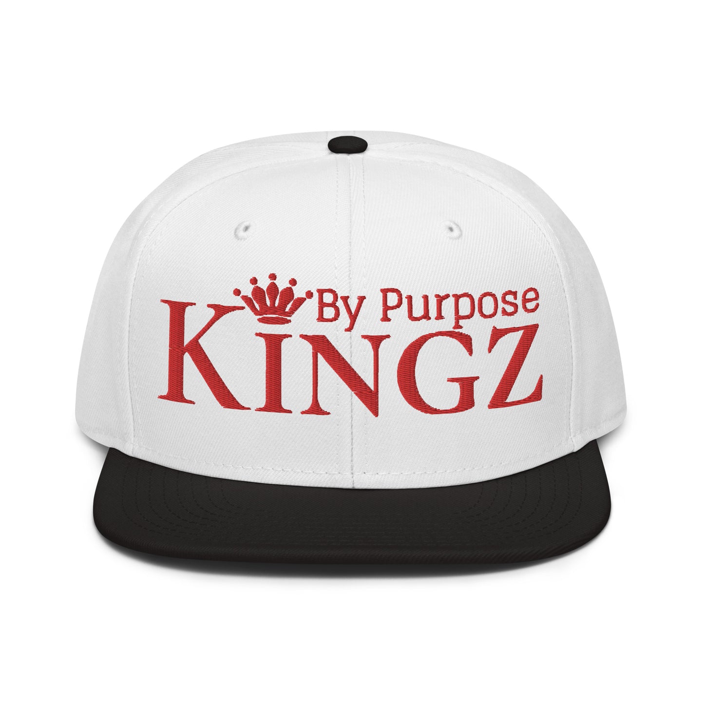 Kingz By Purpose Snapback-Kappe „Wolfpack“ in Rot