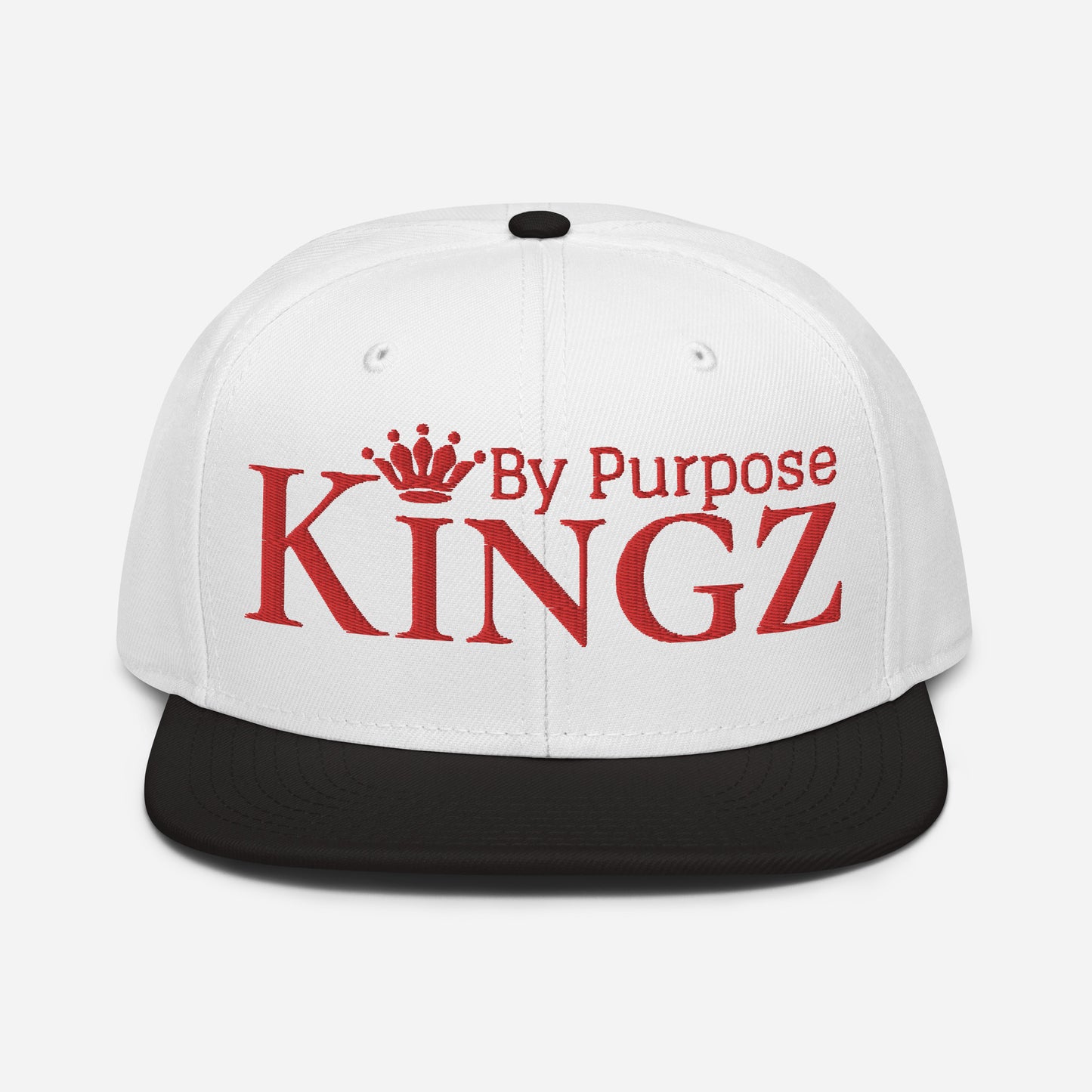 Kingz By Purpose Snapback-Kappe „Wolfpack“ in Rot