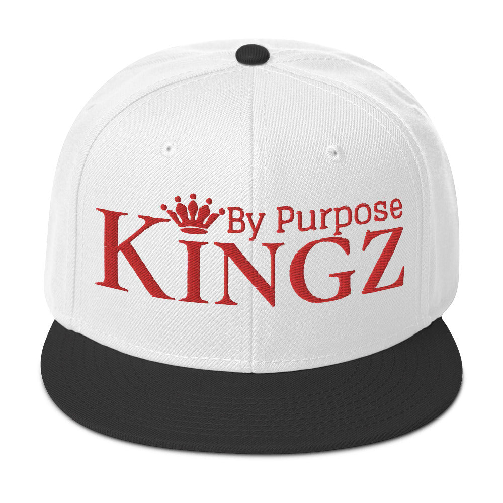 Kingz By Purpose Snapback-Kappe „Wolfpack“ in Rot