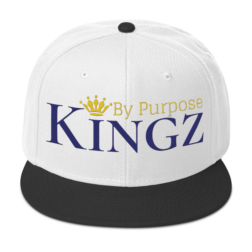 Kingz By Purpose Royal Combo (Purple/Gold/Gold) Snapback