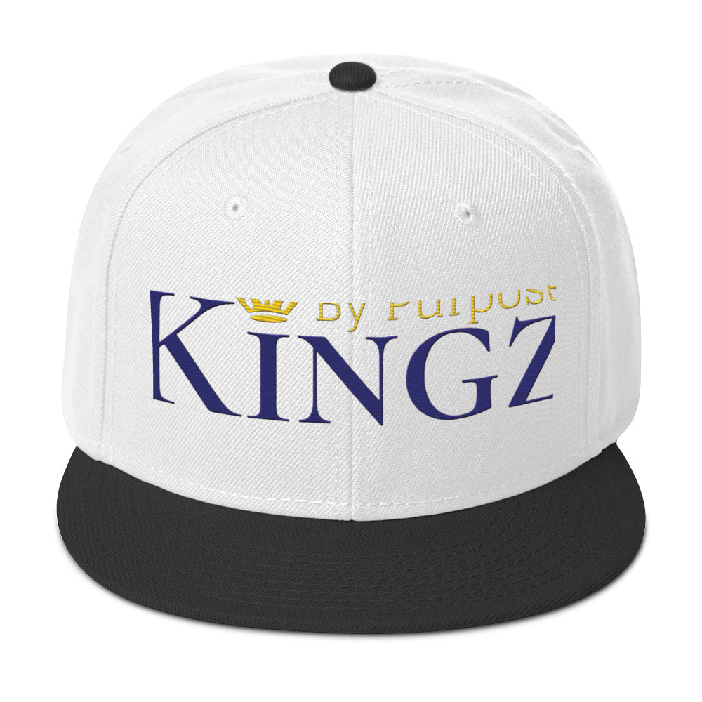Kingz By Purpose Royal Combo (Purple/Gold/Gold) Snapback