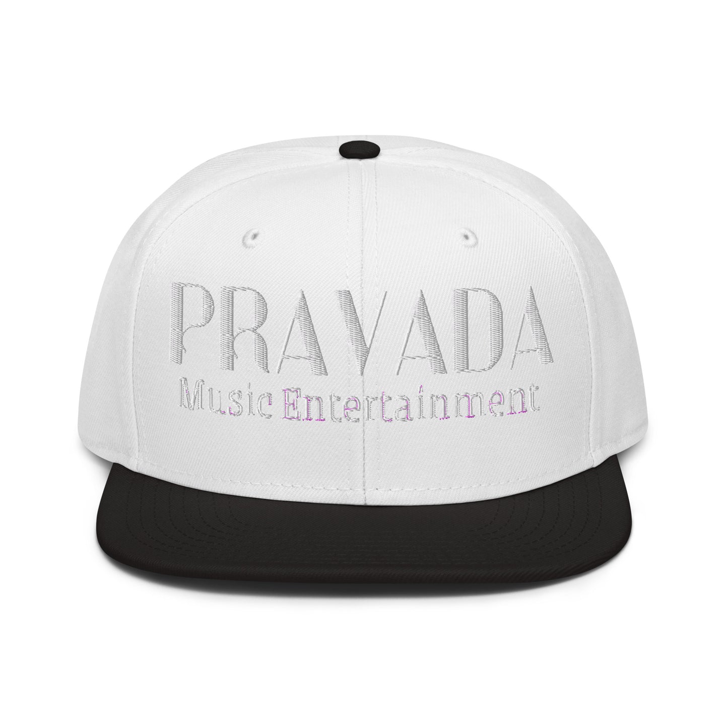 Pravada Music Entertainment White (Snapback)