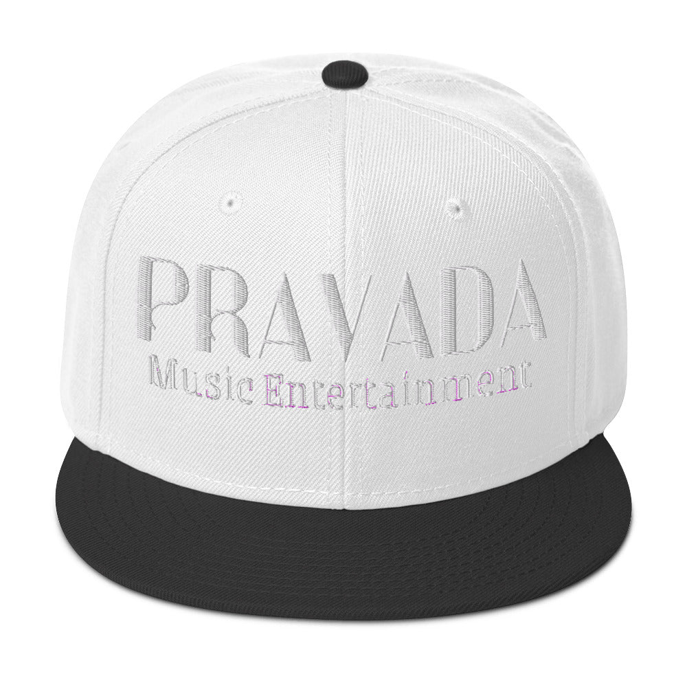 Pravada Music Entertainment White (Snapback)