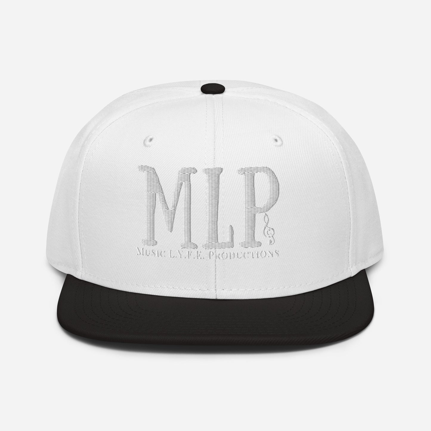Music L.Y.F.E. Productions White (Snapback)