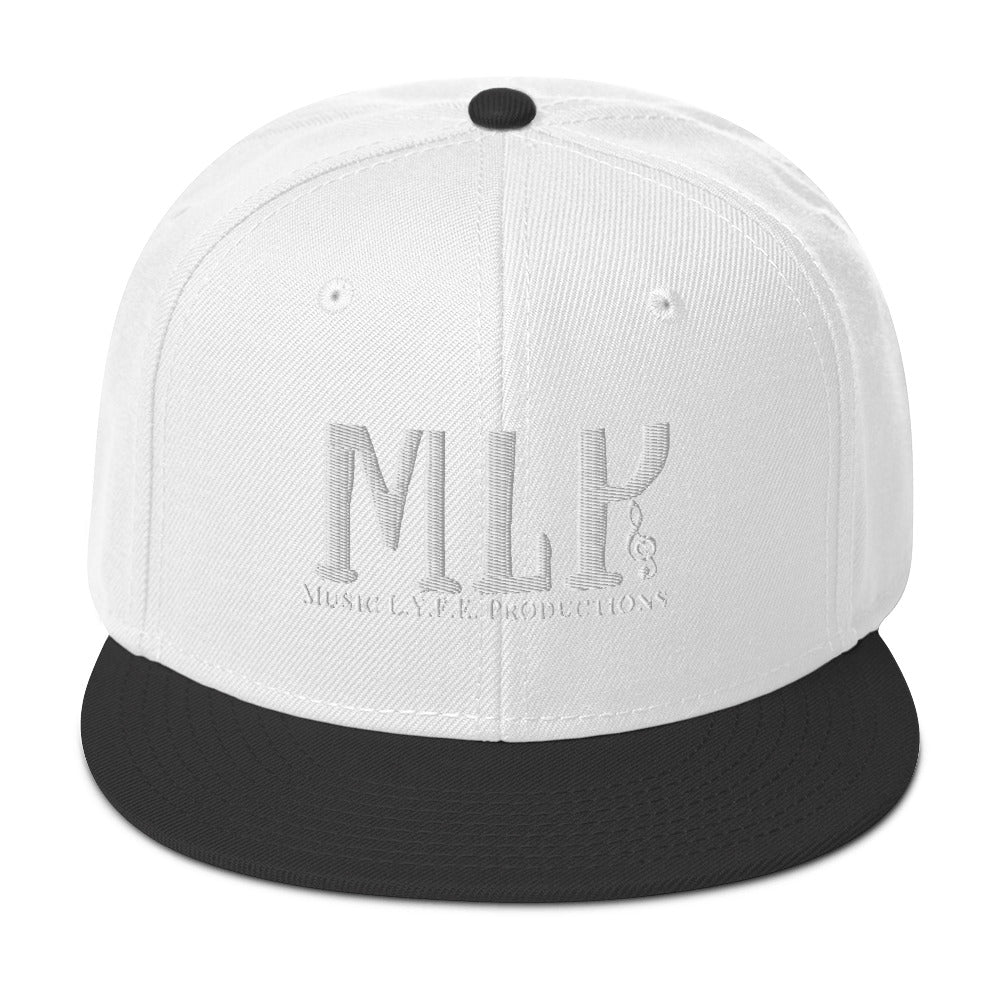 Music L.Y.F.E. Productions White (Snapback)