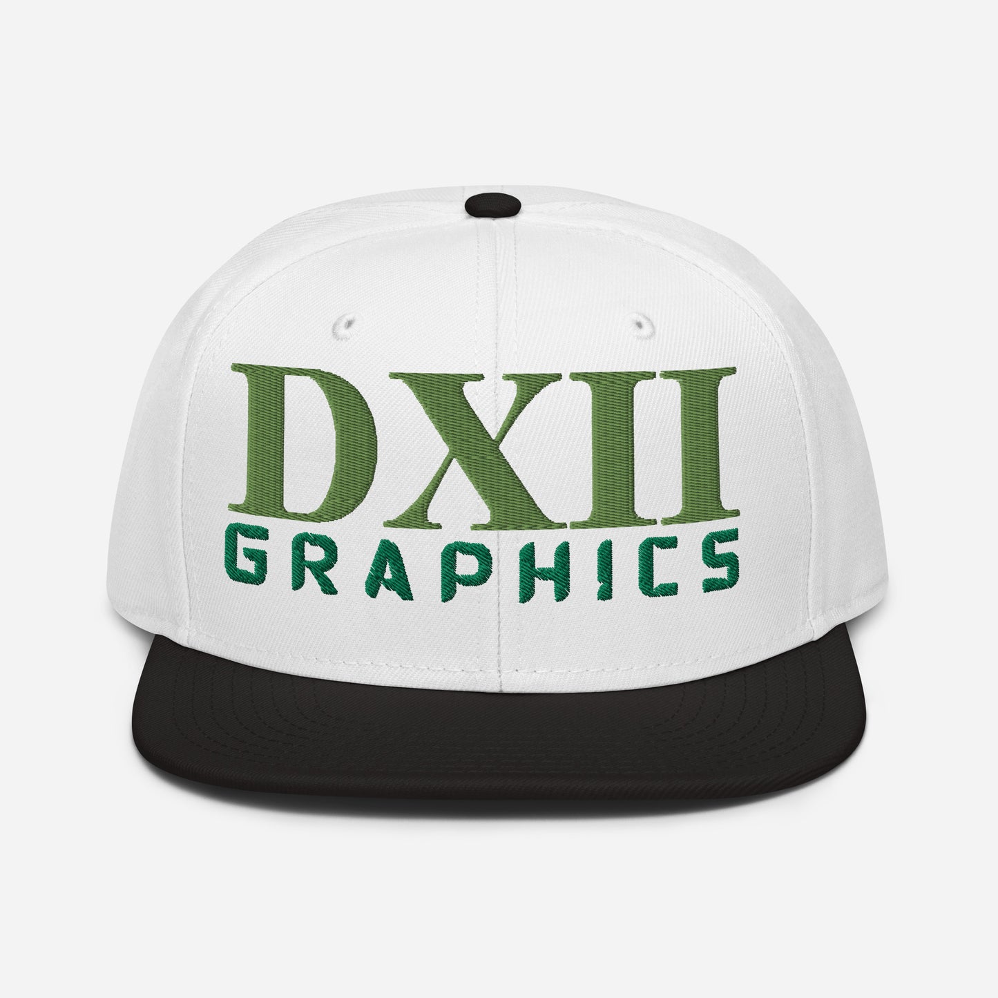 DXII/512 Graphics Kiwi Green/Kelly Green (Snapback)