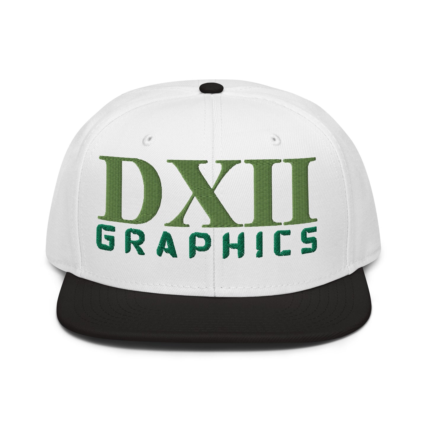 DXII/512 Graphics Kiwi Green/Kelly Green (Snapback)