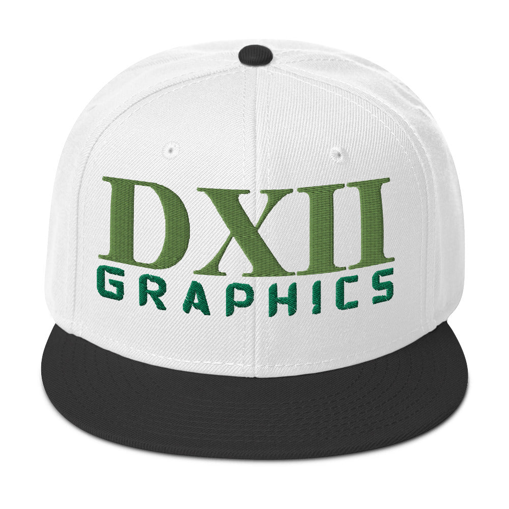 DXII/512 Graphics Kiwi Green/Kelly Green (Snapback)