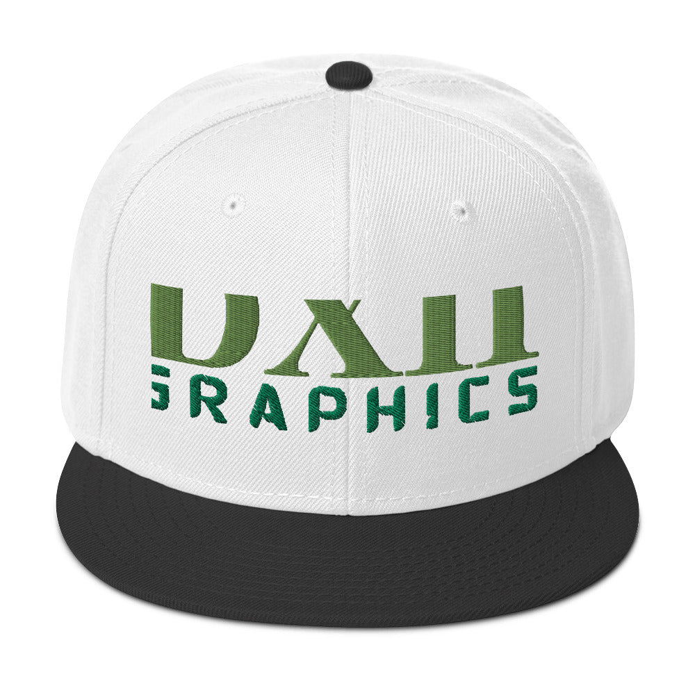DXII/512 Graphics Kiwi Green/Kelly Green (Snapback)