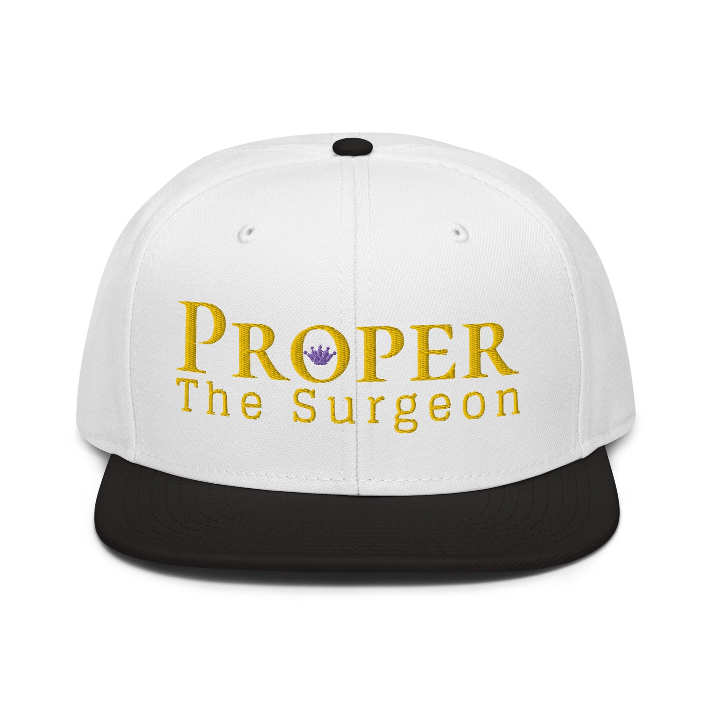 Proper The Surgeon Royal Combo (Gold/Gold/Purple) II Snapback Hat