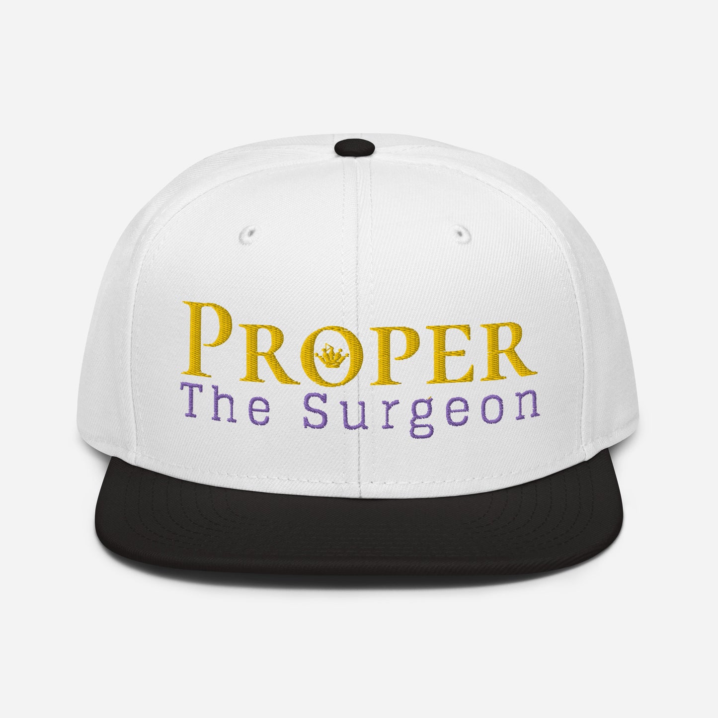 Proper The Surgeon Royal Combo (Gold/Purple/Gold) II Snapback Hat