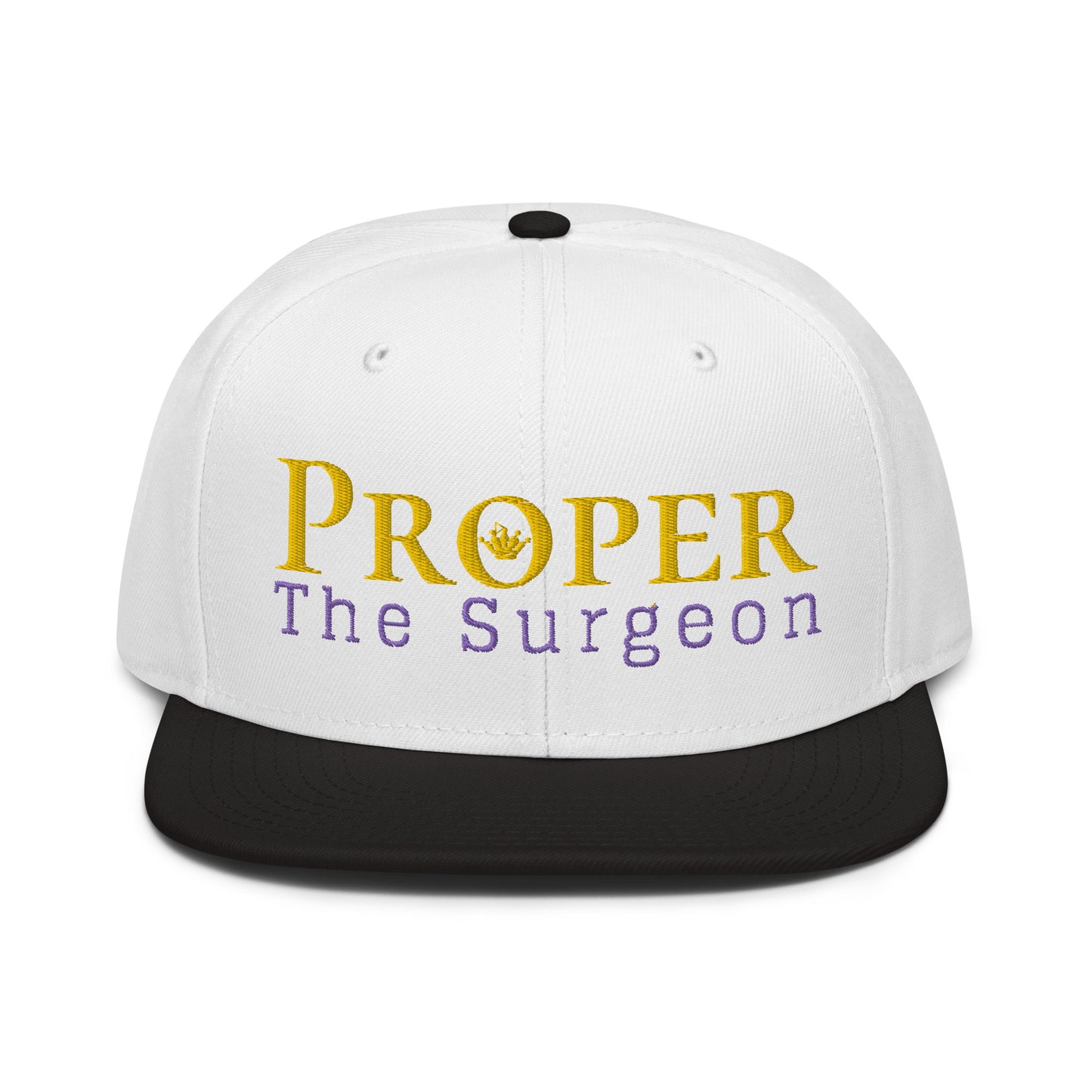 Proper The Surgeon Royal Combo (Gold/Purple/Gold) II Snapback Hat