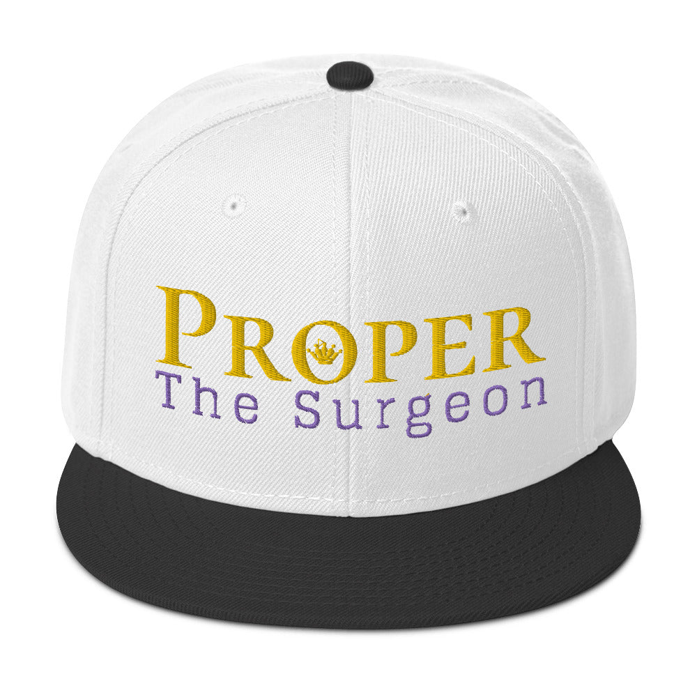 Proper The Surgeon Royal Combo (Gold/Purple/Gold) II Snapback Hat