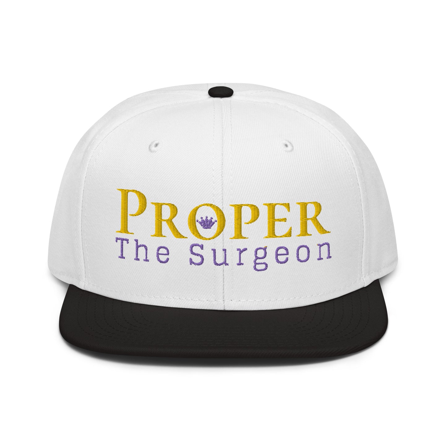 Proper The Surgeon Royal Combo (Gold/Lila/Lila) II Snapback-Kappe