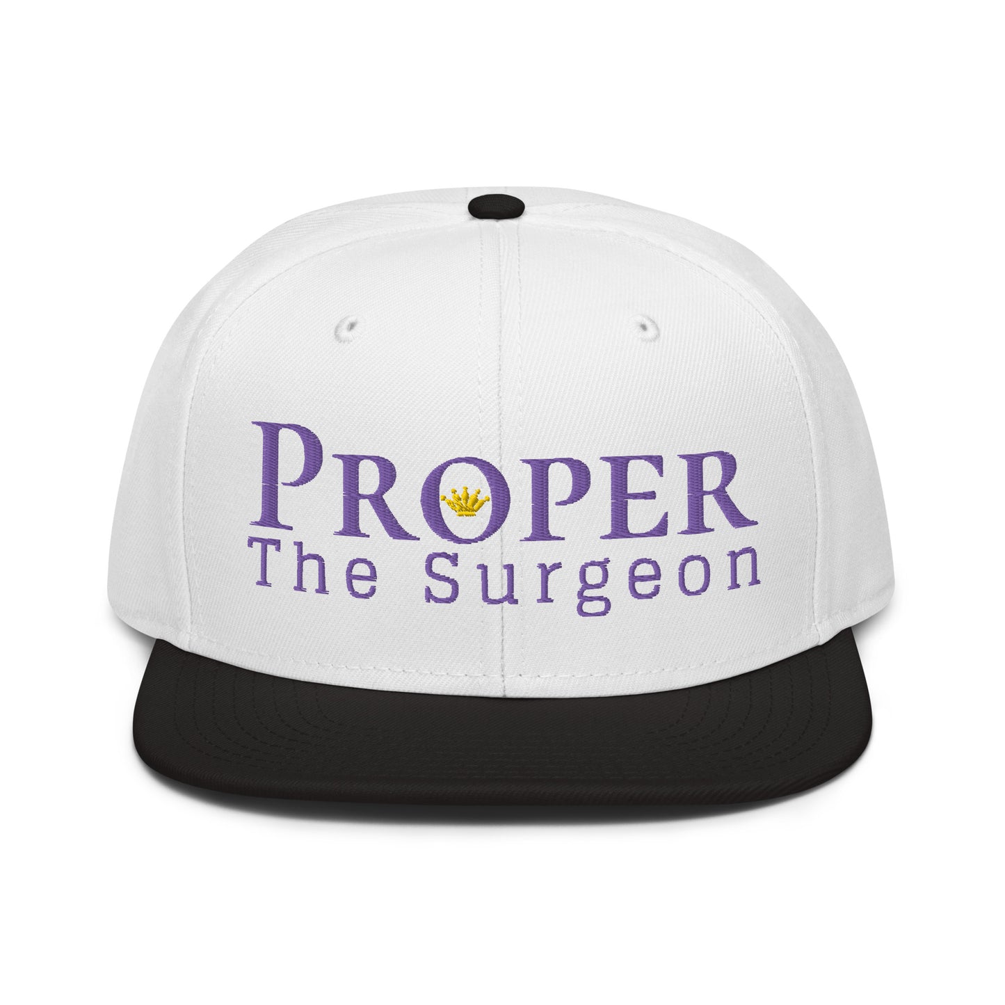 Proper The Surgeon Royal Combo (Lila/Lila/Gold) II Snapback-Mütze