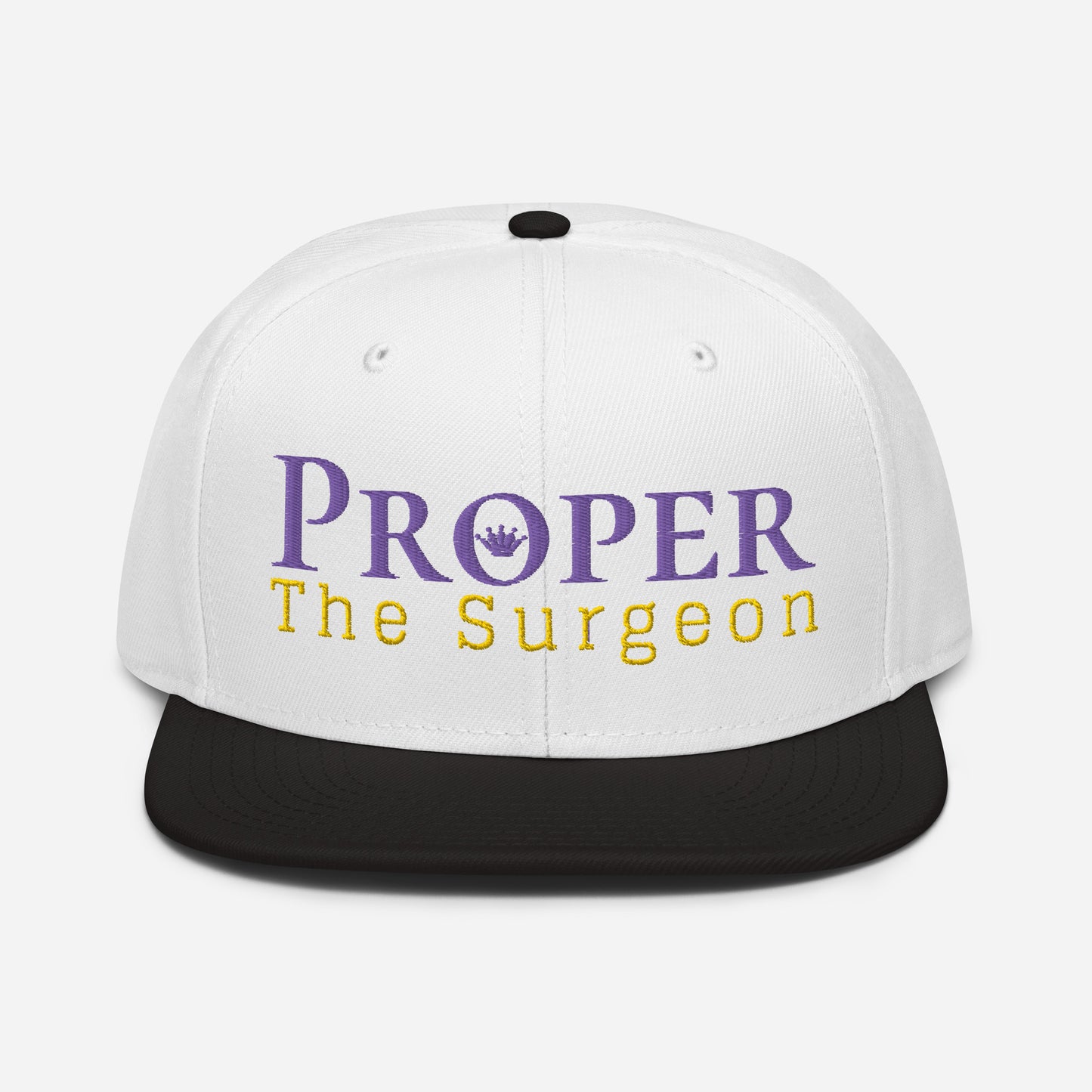 Proper The Surgeon Royal Combo (Purple/Gold/Purple) II Snapback Hat