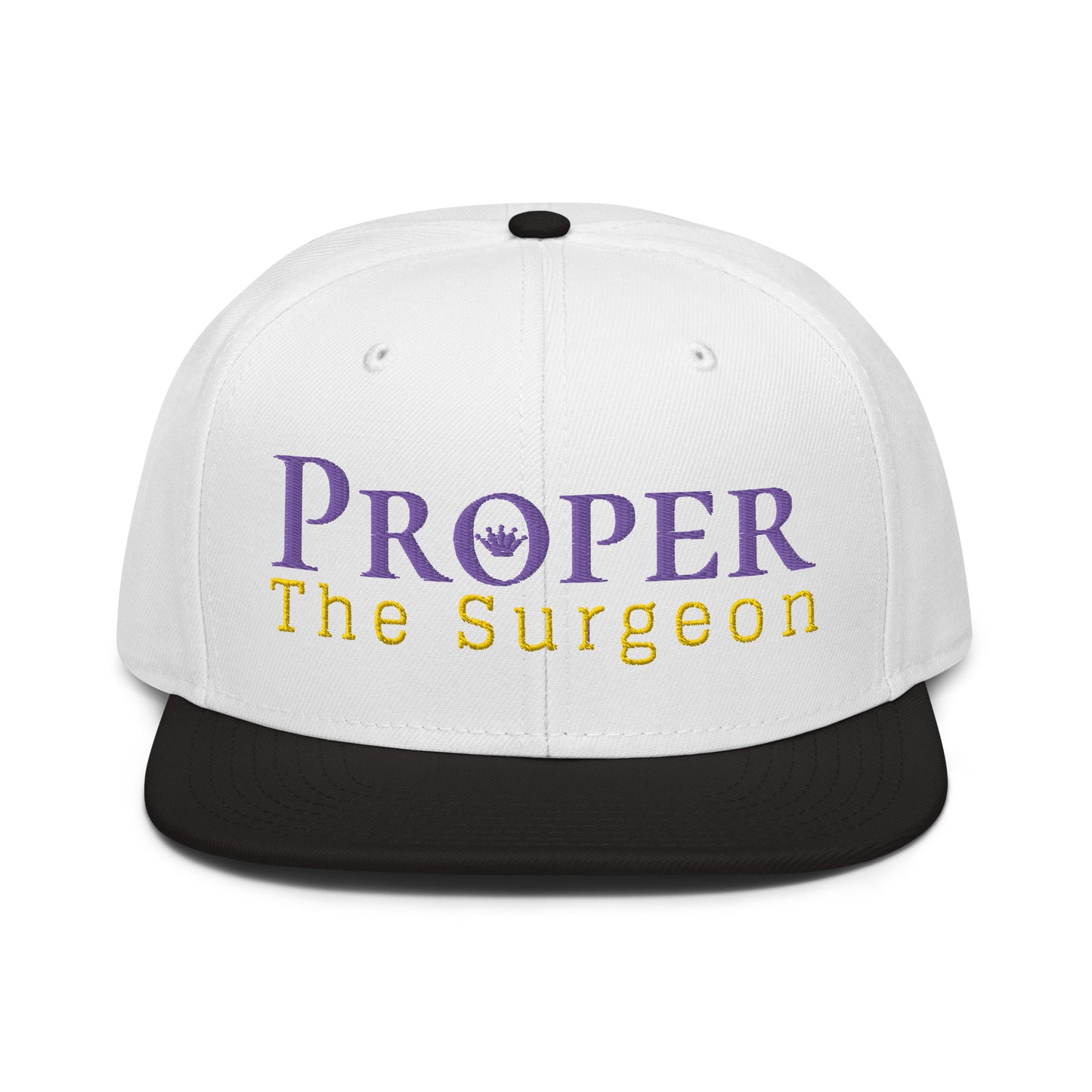 Proper The Surgeon Royal Combo (Purple/Gold/Purple) II Snapback Hat