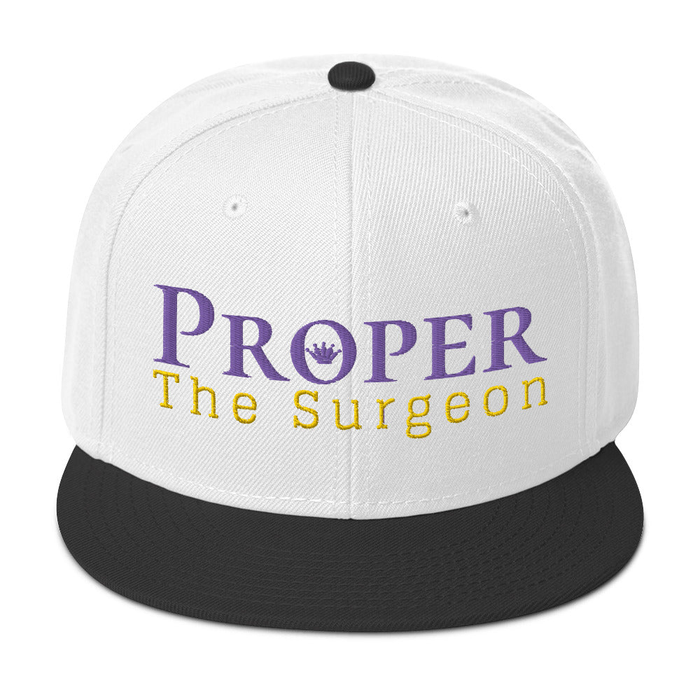 Proper The Surgeon Royal Combo (Purple/Gold/Purple) II Snapback Hat