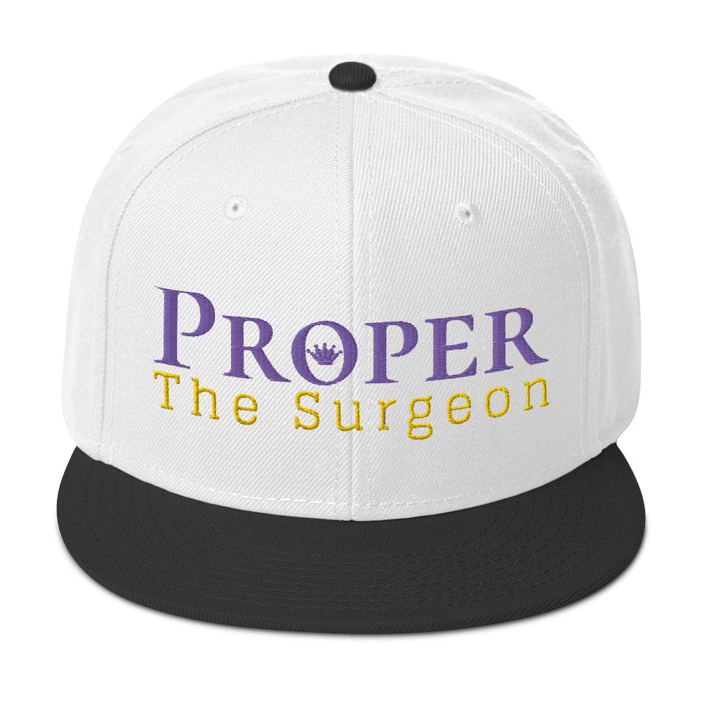 Proper The Surgeon Royal Combo (Purple/Gold/Purple) II Snapback Hat