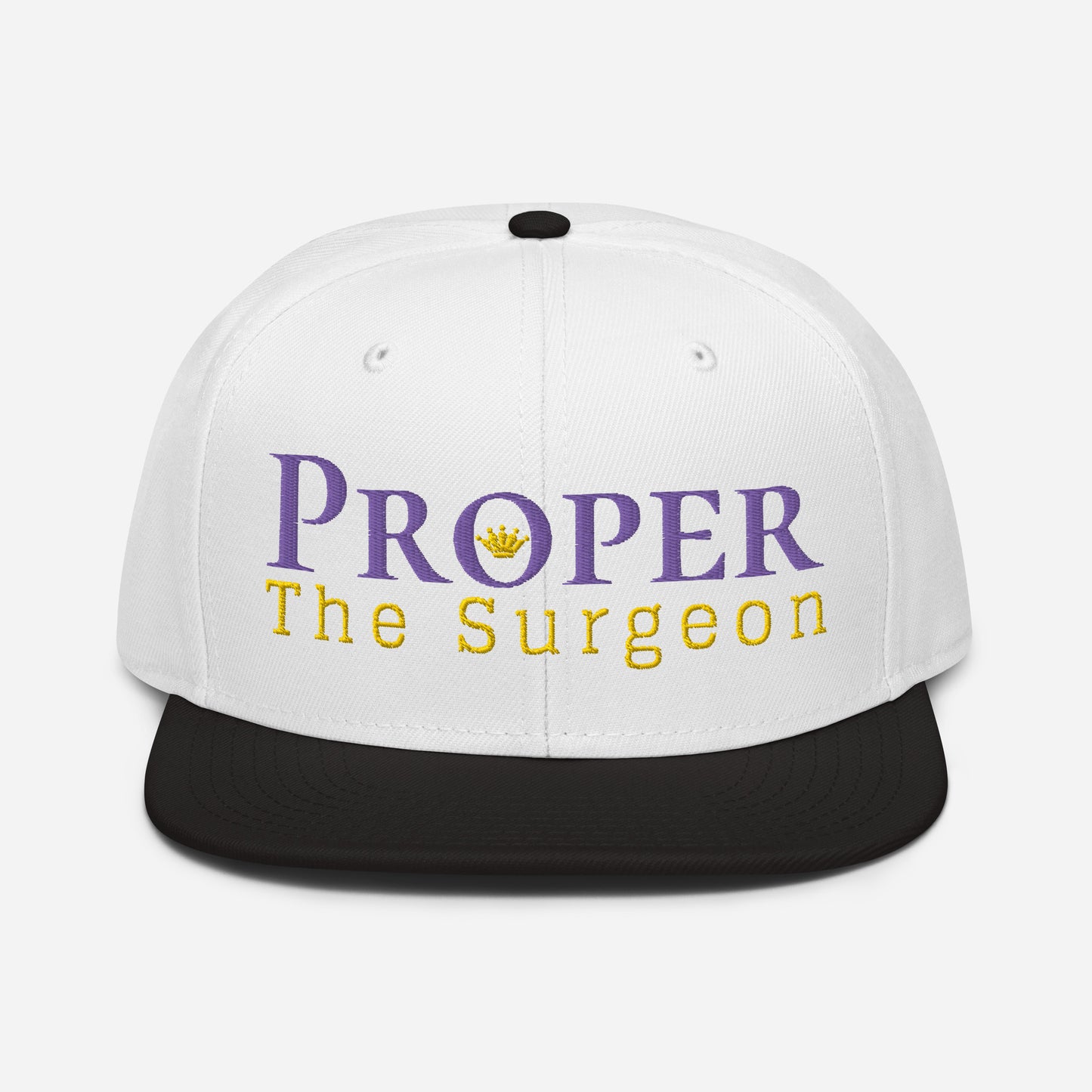 Proper The Surgeon Royal Combo (púrpura/oro/oro) II gorra snapback
