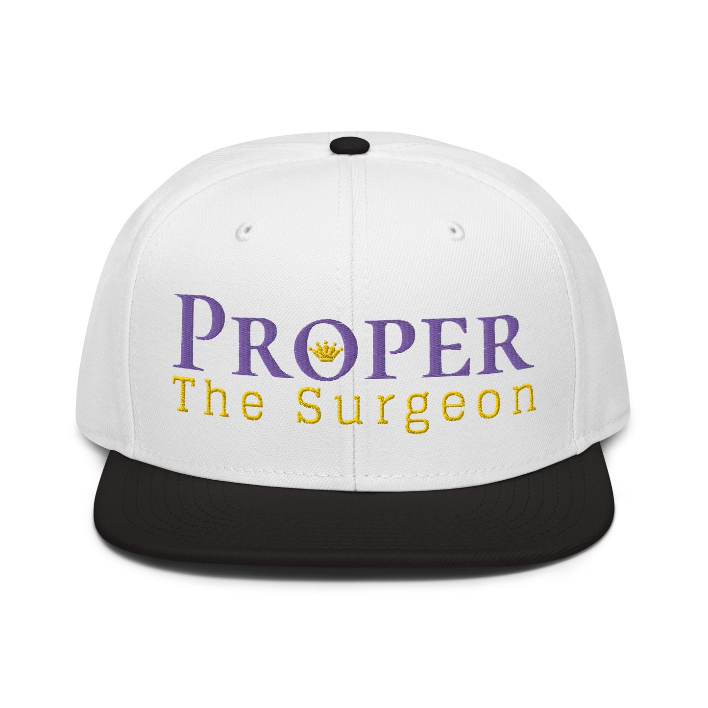 Proper The Surgeon Royal Combo (púrpura/oro/oro) II gorra snapback