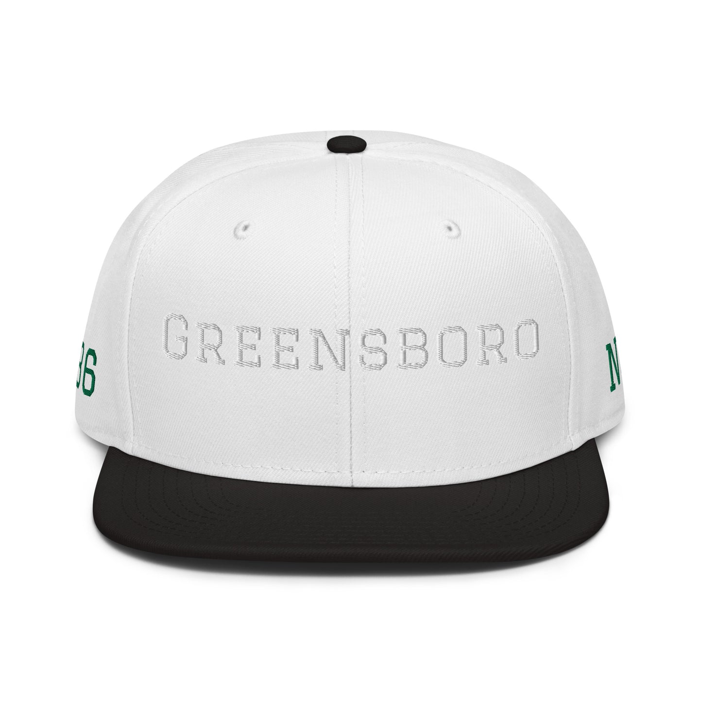 Greensboro ‘White/Kelly Green’ (Snapback)