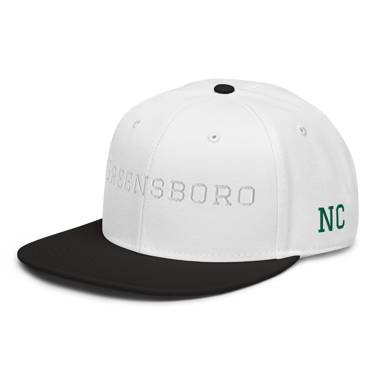 Greensboro ‘White/Kelly Green’ (Snapback)