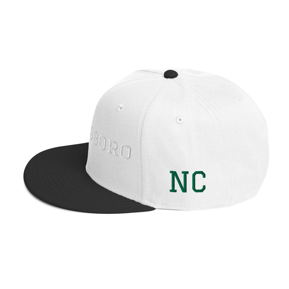 Greensboro ‘White/Kelly Green’ (Snapback)