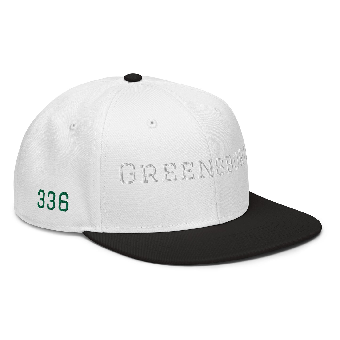 Greensboro ‘White/Kelly Green’ (Snapback)